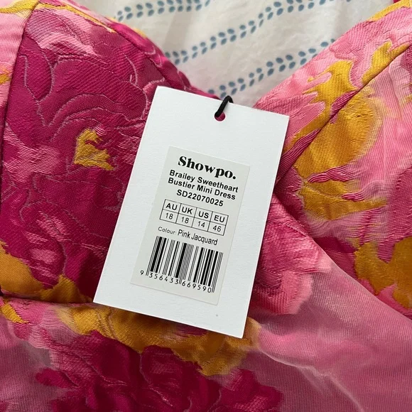 Showpo Brailey Floral Bustier Dress New With Tags - Picture 4 of 9